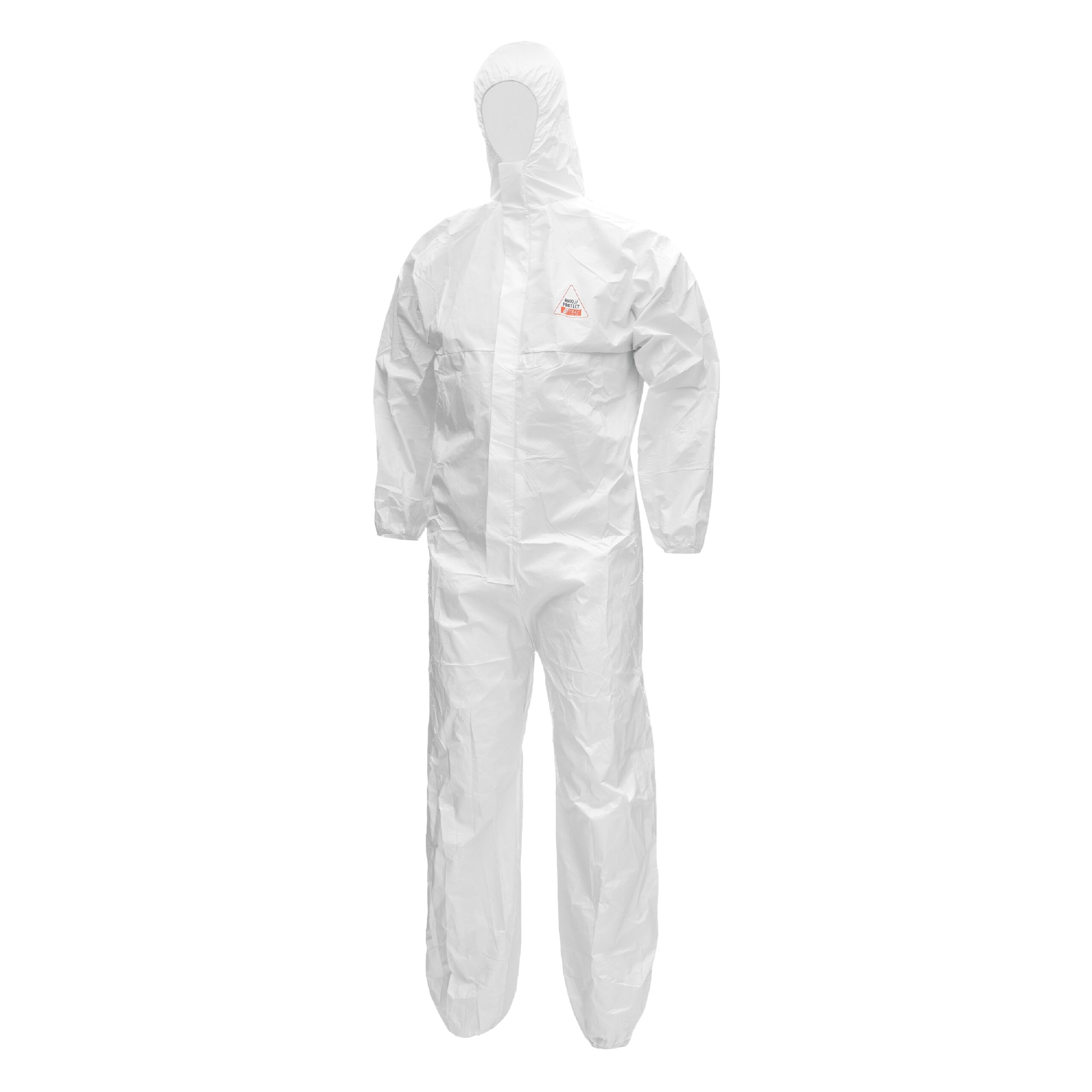 NITRAS PROTECT, Chemikalienschutzoverall, weiß, EN ISO 13688, EN ISO 13982-1, EN 13034, EN 1149, EN 14126, EN 1073-2
