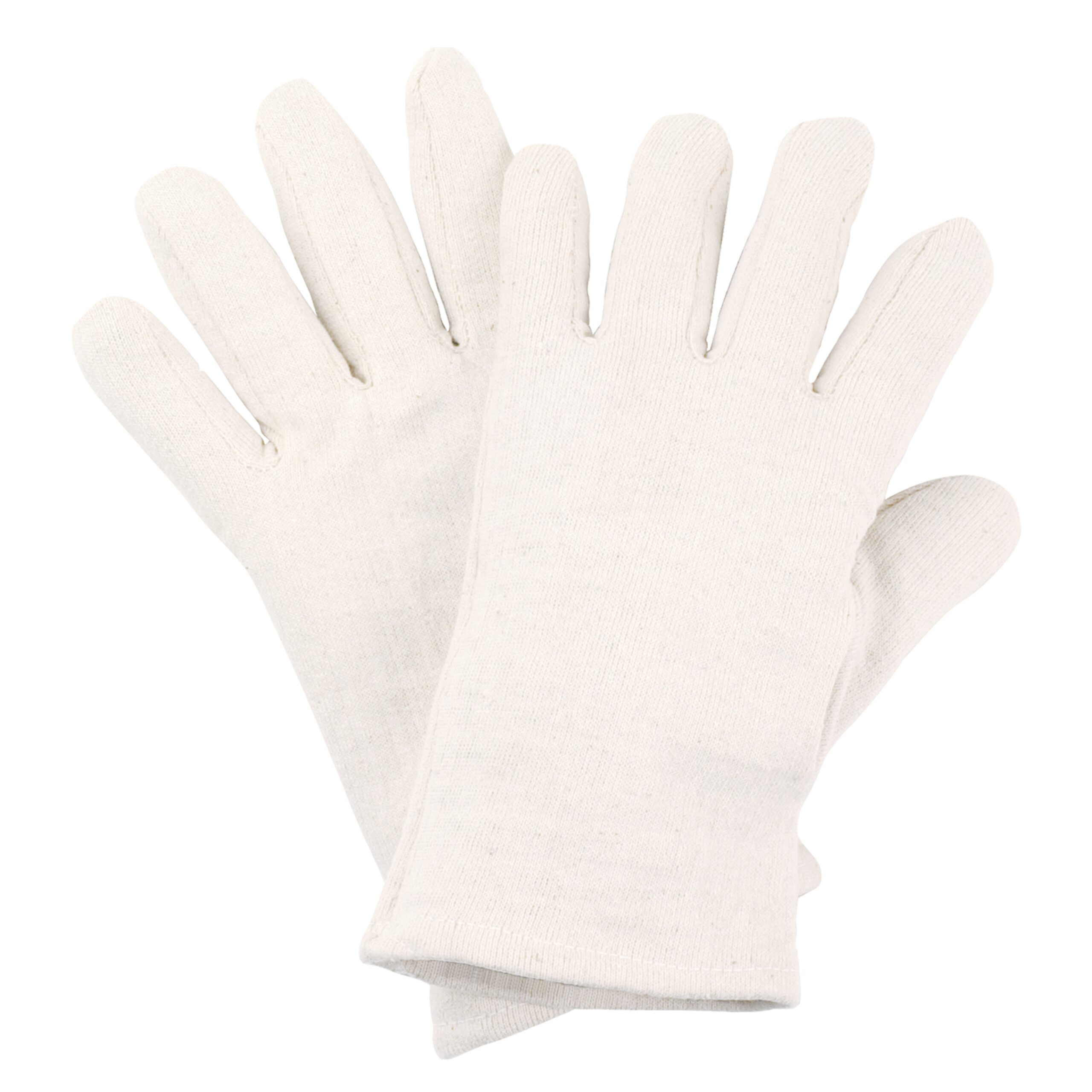 NITRAS Baumwoll-Jersey-Handschuhe, naturfarben
