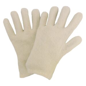 NITRAS Baumwoll-Trikot-Handschuhe, naturfarben