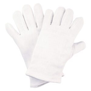 NITRAS Baumwoll-Trikot-Handschuhe, weiß, OEKO-TEX
