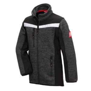 NITRAS MOTION TEX KIDS, Strick-Softshelljacke, OEKO-TEX