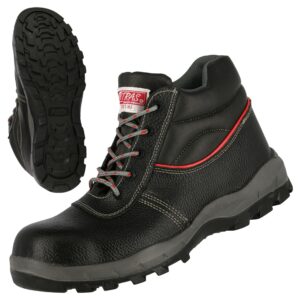 NITRAS STEP MID MF, S3 Sicherheitsstiefel, halbhoch, schwarz, EN ISO 20345, DGUV Regel 112-191