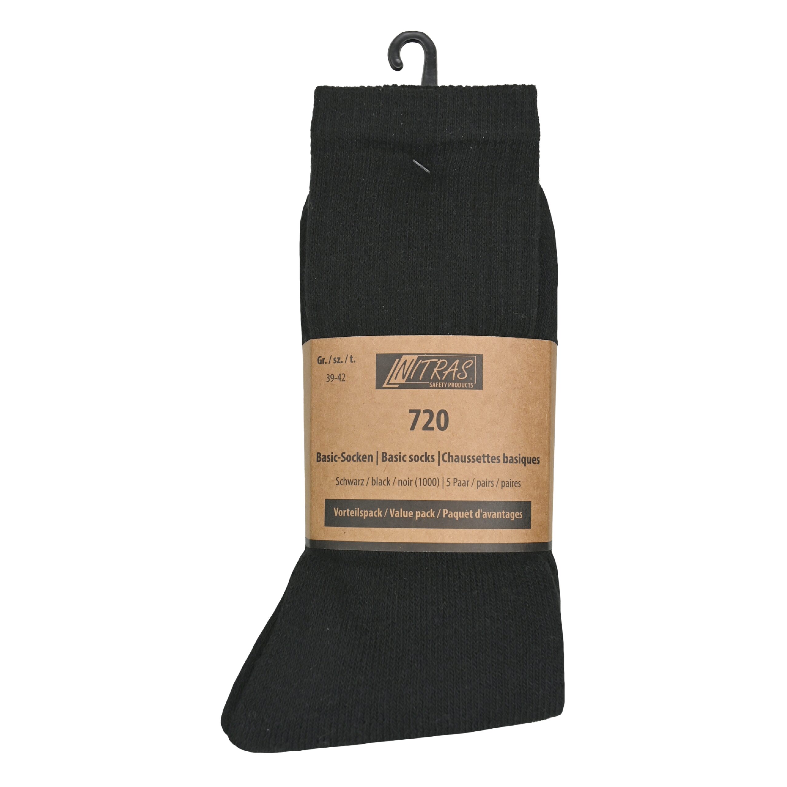 NITRAS Basic-Socken, OEKO-TEX