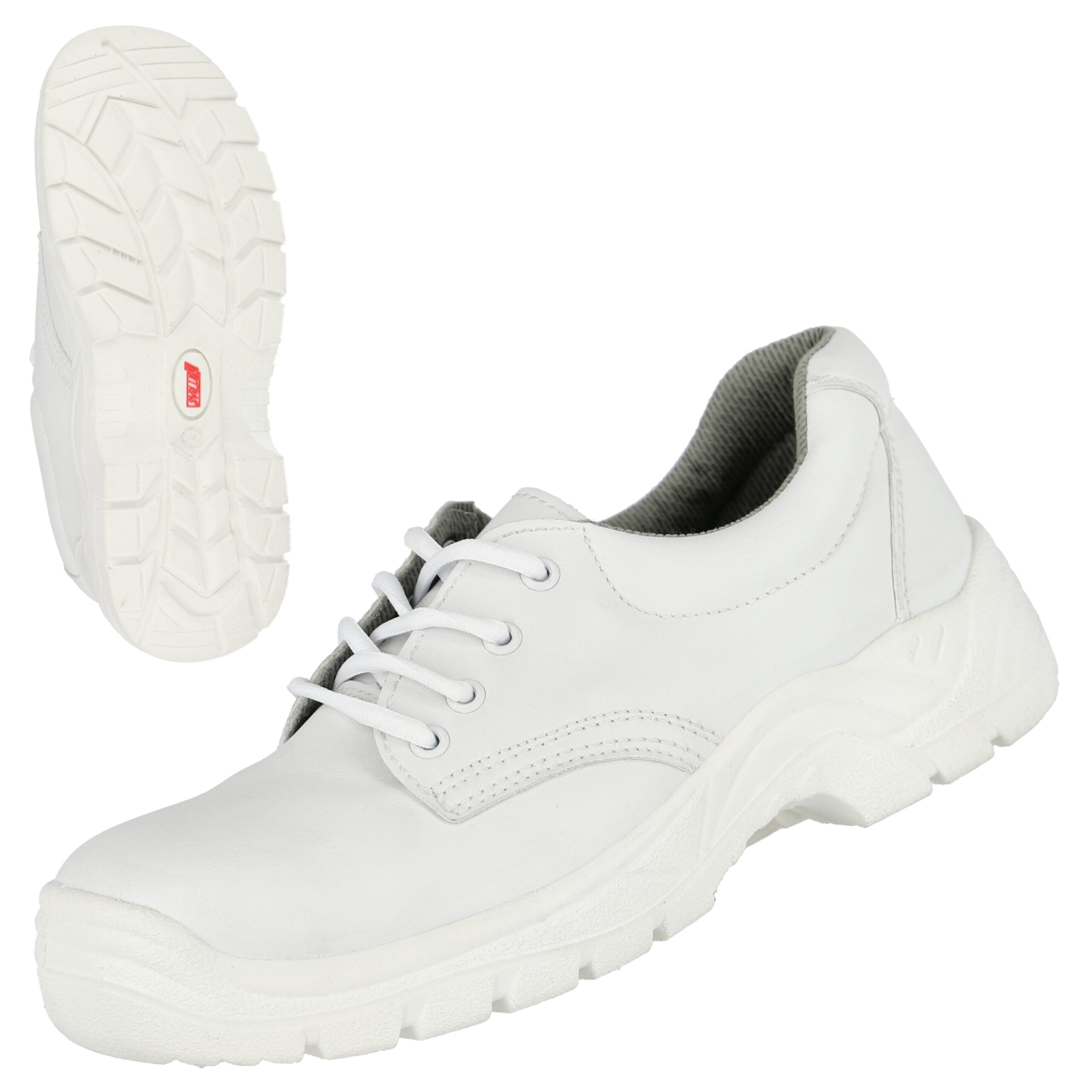 NITRAS CLEAN STEP, S2 Sicherheitshalbschuhe, weiß, EN ISO 20345