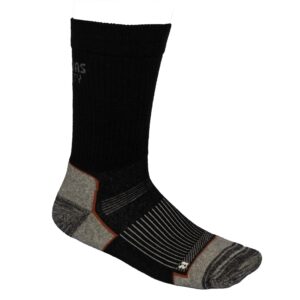 NITRAS All Season-Socken, schwarz / grau