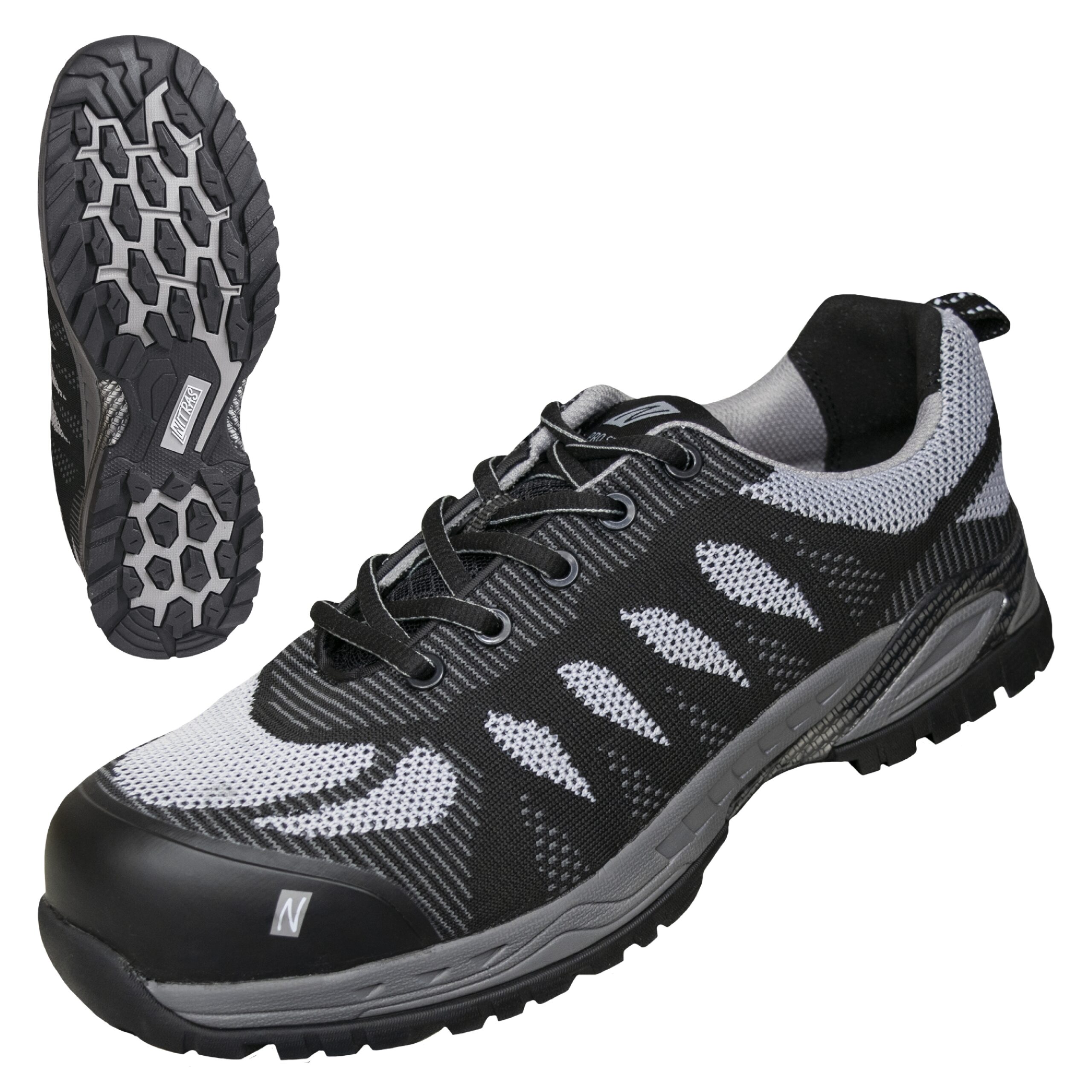 NITRAS PRO STEP, Sicherheitshalbschuhe, EN ISO 20345, EN IEC 61340-4-3