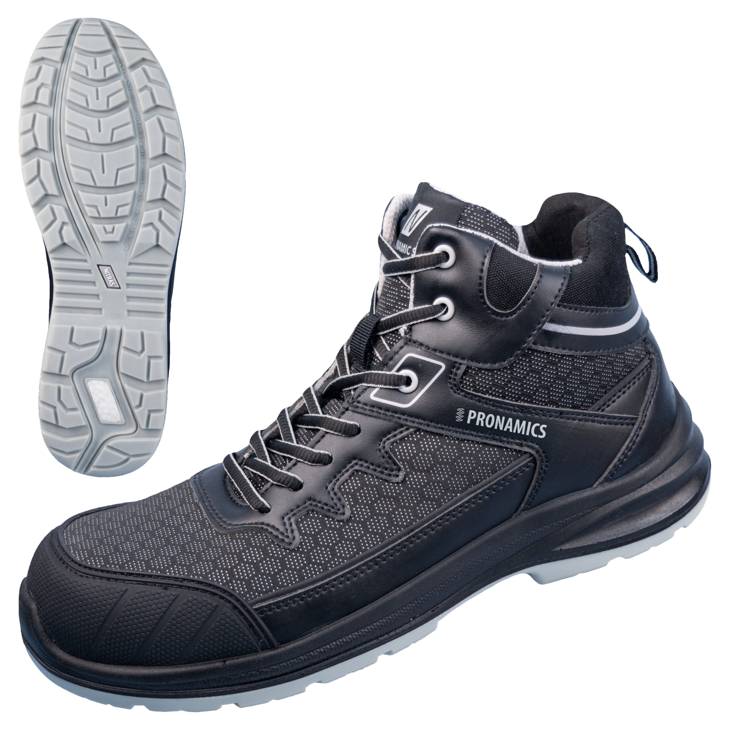 NITRAS DYNAMIC STEP MID, Sicherheitsstiefel, EN ISO 20345, EN IEC 61340-4-3, DGUV Regel 112-191