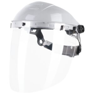NITRAS PROTECT Visier, transparent / schwarz, EN 166
