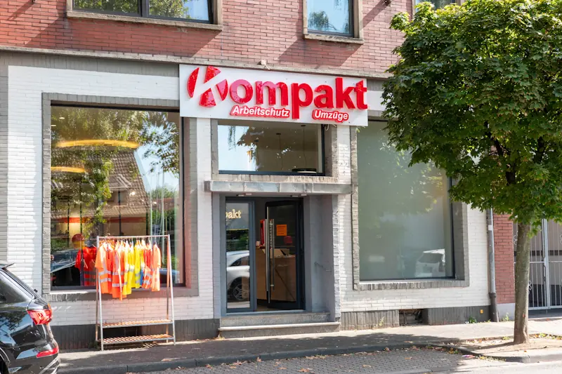 Kompakt Arbeitsschutz Ladengeschäft in Düren